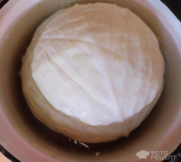 Рецепт: Постные голубцы - по-домашнему