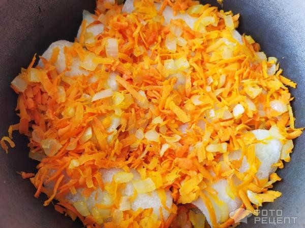 Рецепт: Постные голубцы - по-домашнему