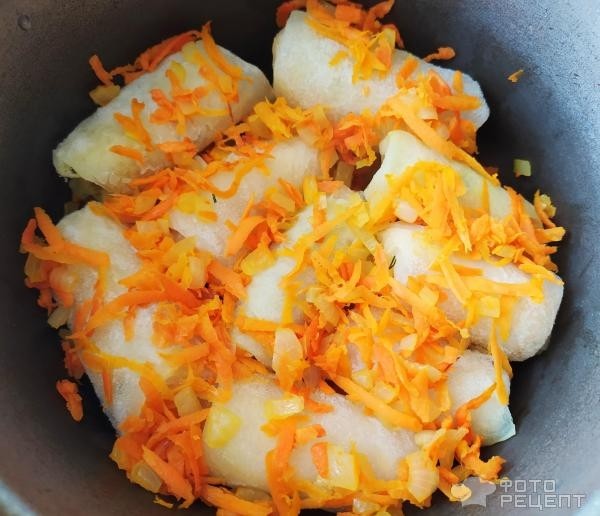 Рецепт: Постные голубцы - по-домашнему