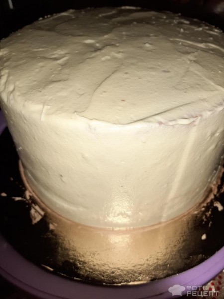 Рецепт: Бисквитный торт пломбир - По домашнему