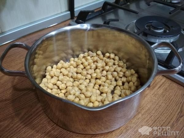 Рецепт: Нут в томатном соусе - с овощами