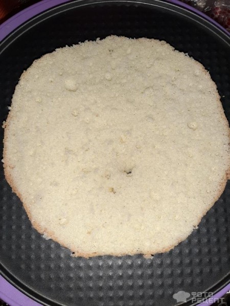 Рецепт: Бисквитный торт пломбир - По домашнему