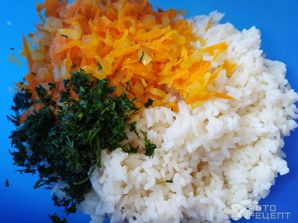 Рецепт: Постные голубцы - по-домашнему