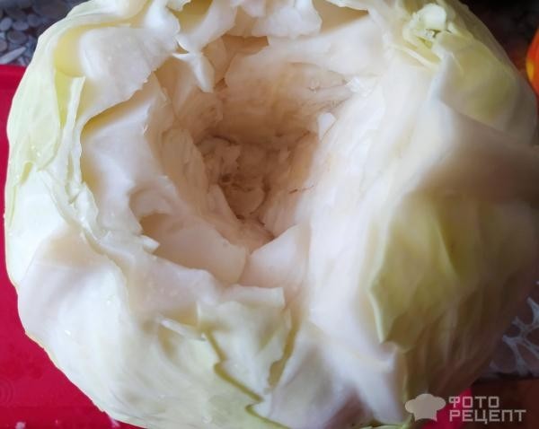 Рецепт: Постные голубцы - по-домашнему