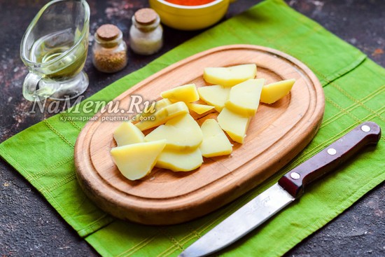 Салат с вешенками и огурцом