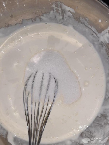 Рецепт: Бисквитный торт пломбир - По домашнему