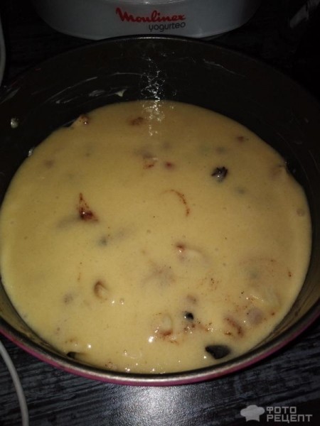 Рецепт: Бисквит "Шарлотка" - "из остатков"