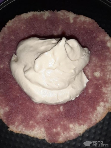 Рецепт: Бисквитный торт пломбир - По домашнему