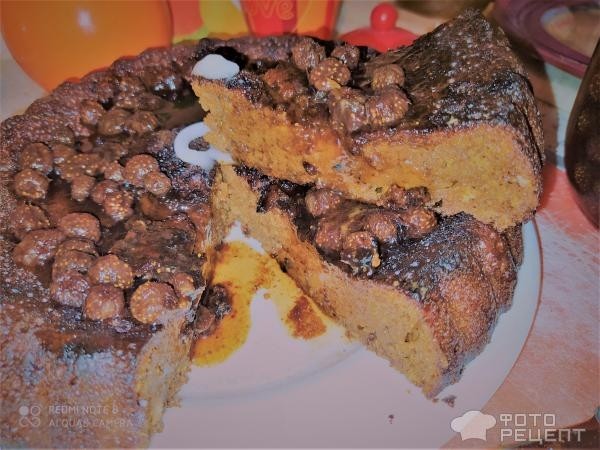 Рецепт: Пирог с вареньем - С вареньем и кефиром