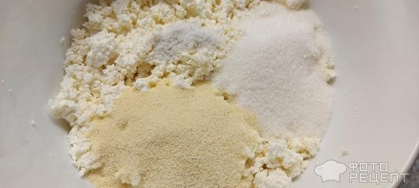 Рецепт: Творожная запеканка - в духовке