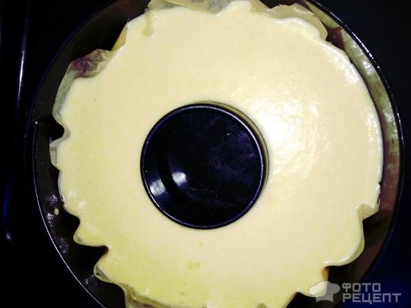 Рецепт: Манник на кефире без муки - Манник из "Смака". Очень вкусный, быстрый, нежный.