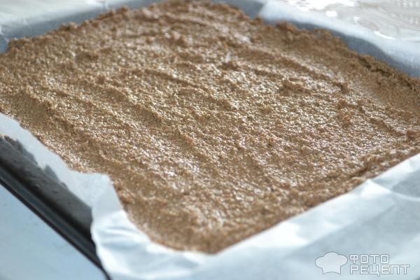 Рецепт: Торт бисквитный с творожным суфле - шоколадно-кофейный с лимоном