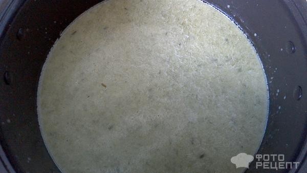 Рецепт: Суп из топинамбура и зеленого лука - Простой рецепт зелёного супчика в мультиварке.
