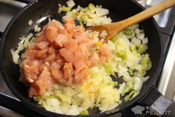 Рецепт: Мексиканское тако - С курицей