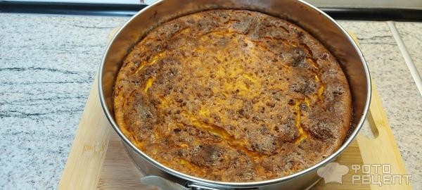 Рецепт: Творожная запеканка - в духовке