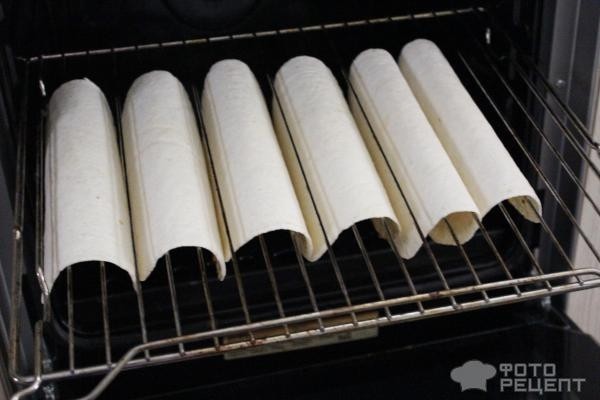 Рецепт: Мексиканское тако - С курицей