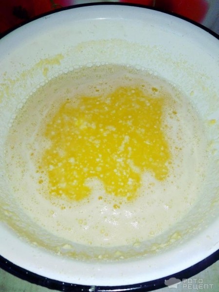 Рецепт: Манник на кефире без муки - Манник из "Смака". Очень вкусный, быстрый, нежный.