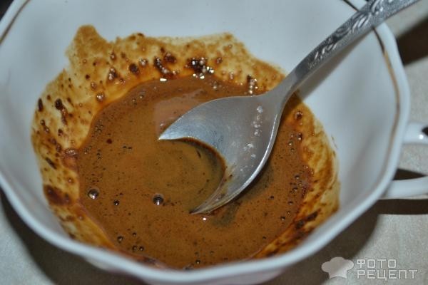 Рецепт: Торт бисквитный с творожным суфле - шоколадно-кофейный с лимоном