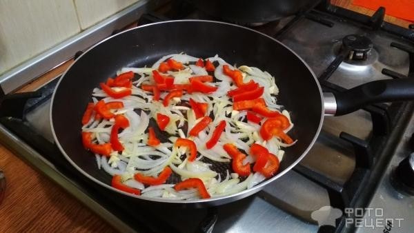 Рецепт: Куриное филе со стручковой фасолью - и другими овощами, вкусно, быстро,