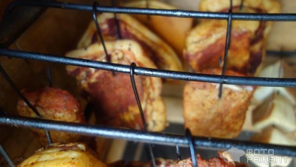 Рецепт: Карбонат варено-копченый - Домашний рецепт копчения