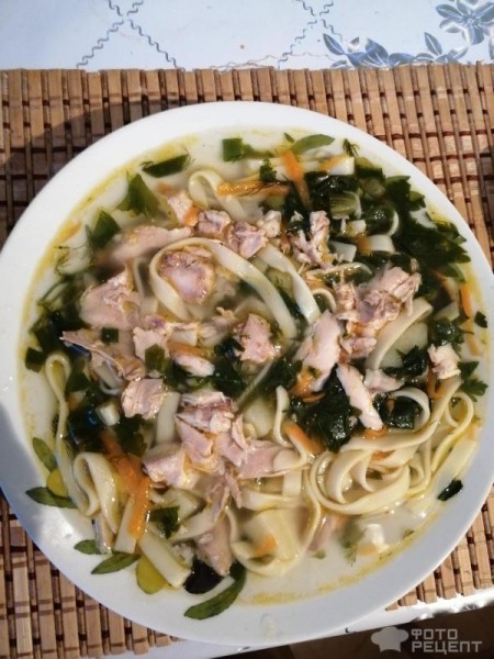 Рецепт: Лапша классическая - по домашнему