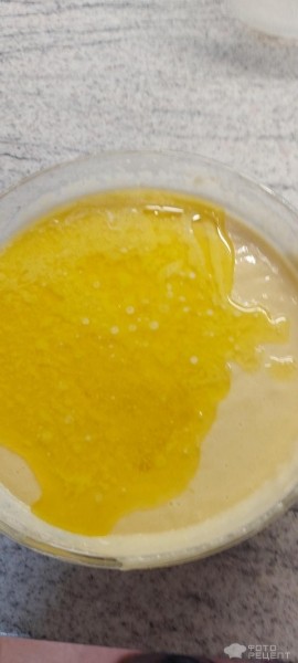 Рецепт: Пирог манник-зебра на кефире - с какао