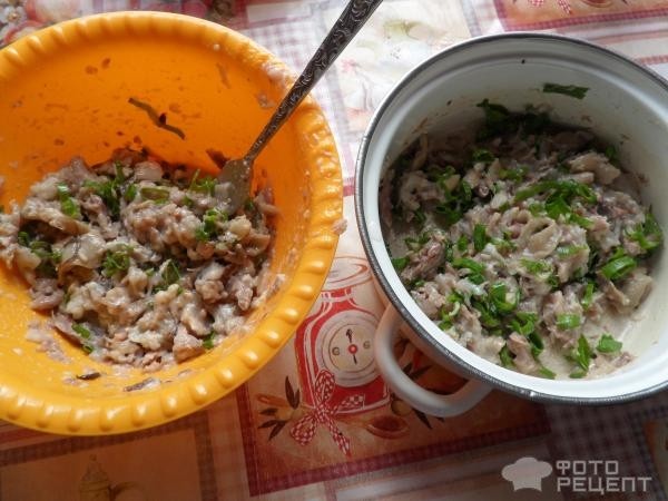 Рецепт: Холодец из свиных ножек - с зеленым луком