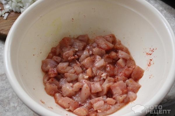 Рецепт: Мексиканское тако - С курицей