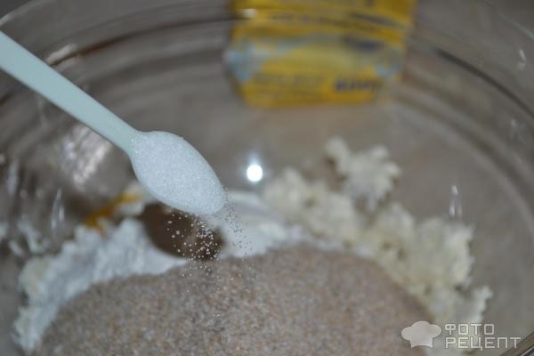 Рецепт: Торт бисквитный с творожным суфле - шоколадно-кофейный с лимоном