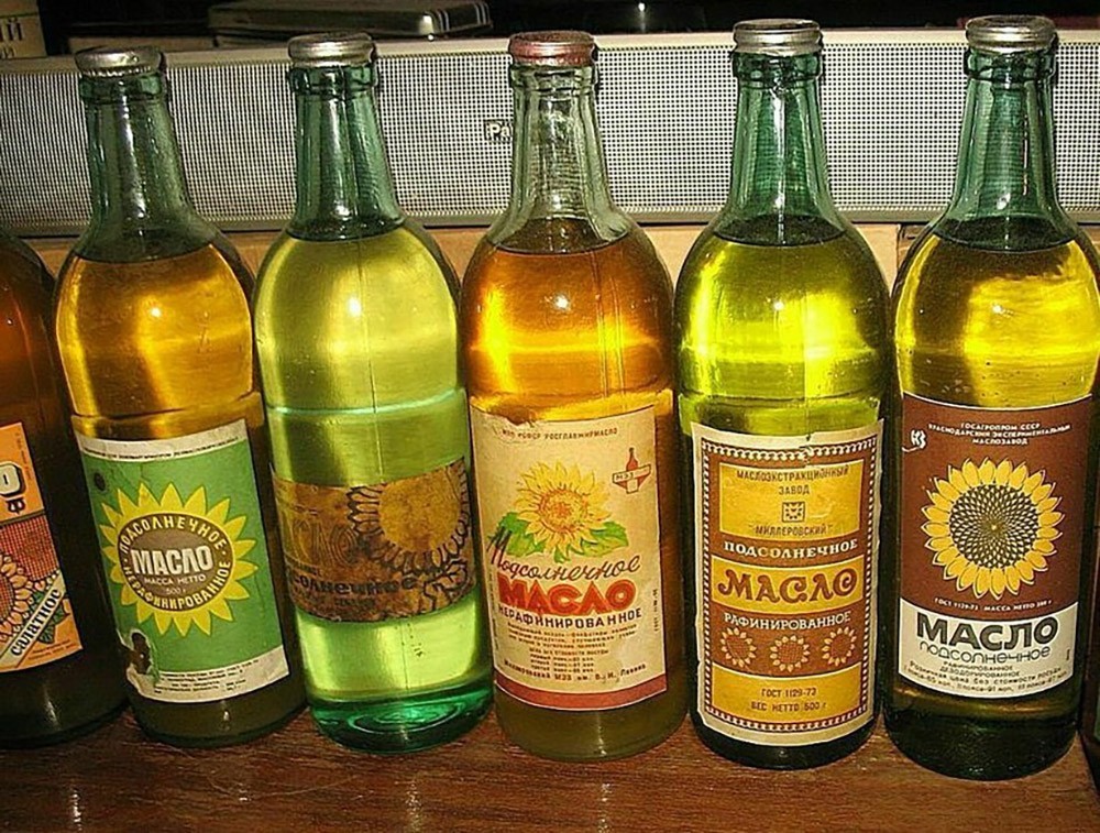 Бутылки советских времен
